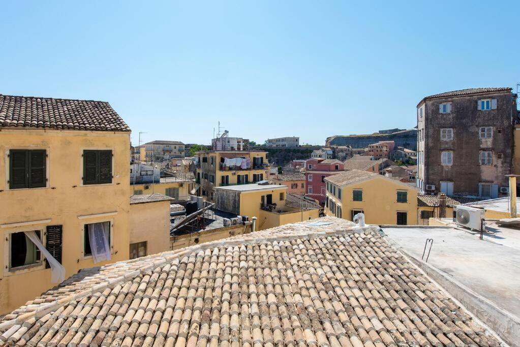 U Corfina @Old Town Apartment Corfu  Bagian luar foto